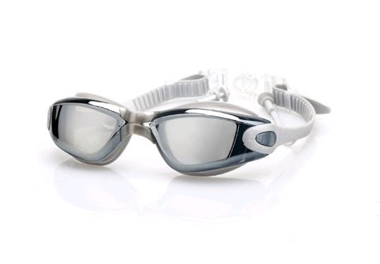 Unisex Anti-Fog Waterproof Swimming Goggles Large Frame