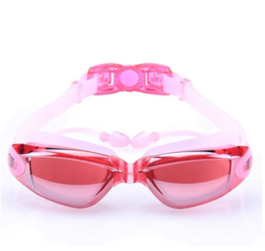 Unisex Anti-Fog Waterproof Swimming Goggles Large Frame