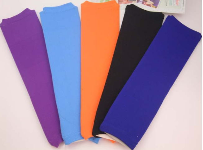 Extended Nylon Basketball Arm Sleeve with Logo Embroidery