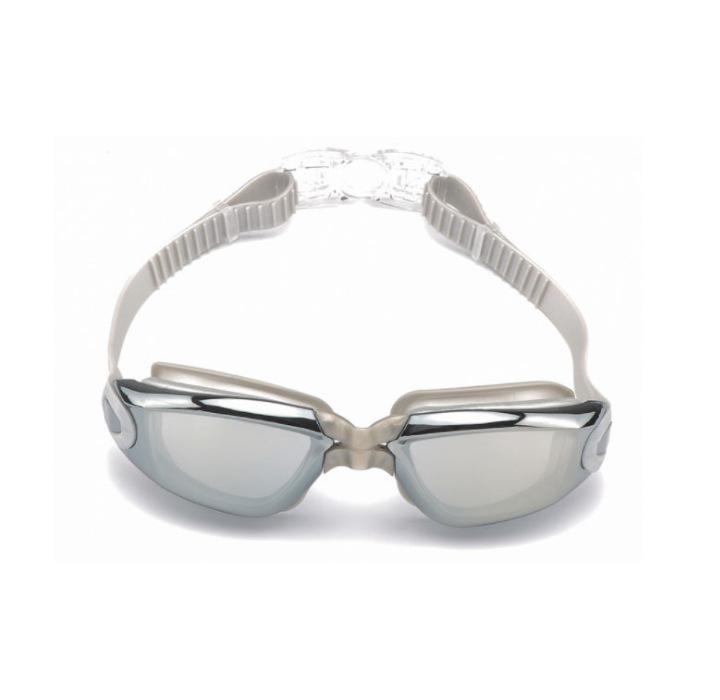 Unisex Anti-Fog Waterproof Swimming Goggles Large Frame